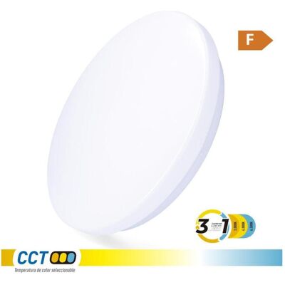 EDM, Wandleuchte + Deckenleuchte, Circular surface led wall light 18 w 3cct 1820 lm ø33 x 6.6 cm (1820 lm) EDM, Wandleuchte + Deckenleuchte, Circular surface led wall light 18 w 3cct 1820 lm ø33 x 6.6 cm (1820 lm)