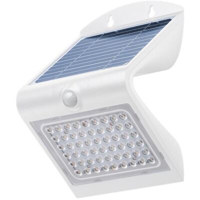 Goobay, Gartenbeleuchtung, LED-Solar-Wandleuchte mit Bewegungsmelder, 4 W, weiss (500 lm, IP65) Goobay, Gartenbeleuchtung, LED-Solar-Wandleuchte mit Bewegungsmelder, 4 W, weiss (500 lm, IP65)