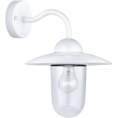EGLO Milton Außen-Wand-/Deckenleuchte - IP44, 900 lm, E27, Weiß EGLO Milton Außen-Wand-/Deckenleuchte - IP44, 900 lm, E27, Weiß