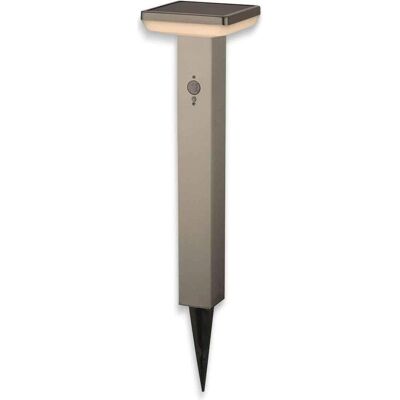 Optonica, Gartenbeleuchtung, OPT 9338 - LED-Solarleuchte Erdspiess silber IP44 Bewegungsmelder (600 lm, IP44) Optonica, Gartenbeleuchtung, OPT 9338 - LED-Solarleuchte Erdspiess silber IP44 Bewegungsmelder (600 lm, IP44)