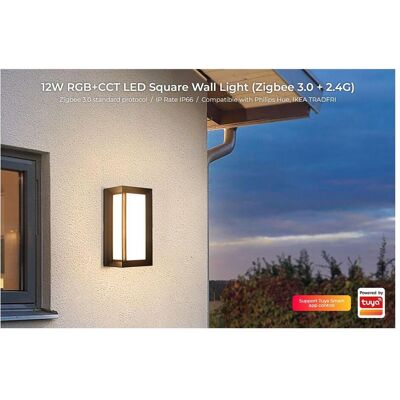 MiBoxer, Gartenbeleuchtung, Synergy 21 Garden Wall Washer 12W RGB+CCT 2.4G IP66 *Milight/* 24V (IP66) MiBoxer, Gartenbeleuchtung, Synergy 21 Garden Wall Washer 12W RGB+CCT 2.4G IP66 *Milight/* 24V (IP66)