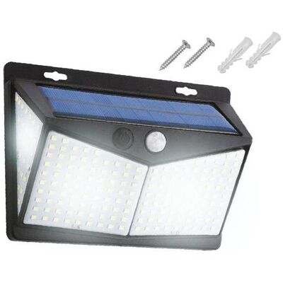 Lasmex, Gartenbeleuchtung, Solar-Wandleuchte 208 LED SMD 600lm PIR IP65 1800mAh (600 lm, IP65) Lasmex, Gartenbeleuchtung, Solar-Wandleuchte 208 LED SMD 600lm PIR IP65 1800mAh (600 lm, IP65)