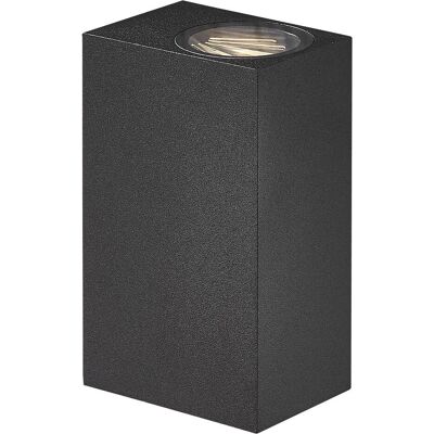 Nordlux, Gartenbeleuchtung, Asbol Kubi, Wandleuchte, Schwarz (370 lm, IP44) Nordlux, Gartenbeleuchtung, Asbol Kubi, Wandleuchte, Schwarz (370 lm, IP44)