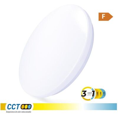 EDM, Wandleuchte + Deckenleuchte, Circular surface led wall light 24 w 3cct 2490 lm ø38 x 6.6 cm (2490 lm) EDM, Wandleuchte + Deckenleuchte, Circular surface led wall light 24 w 3cct 2490 lm ø38 x 6.6 cm (2490 lm)