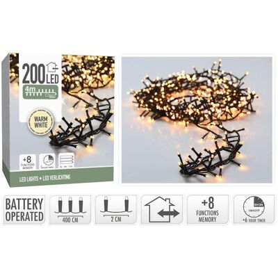 Widmann, Lichterkette, Lichterkette 200 LED warm mit Timer (4 m) Widmann, Lichterkette, Lichterkette 200 LED warm mit Timer (4 m)