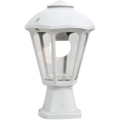 Fumagalli, Gartenbeleuchtung, Pillar light lantern disma/giampy, clear, e27, white, ø210 x 330 mm (E27, IP55) Fumagalli, Gartenbeleuchtung, Pillar light lantern disma/giampy, clear, e27, white, ø210 x 330 mm (E27, IP55)