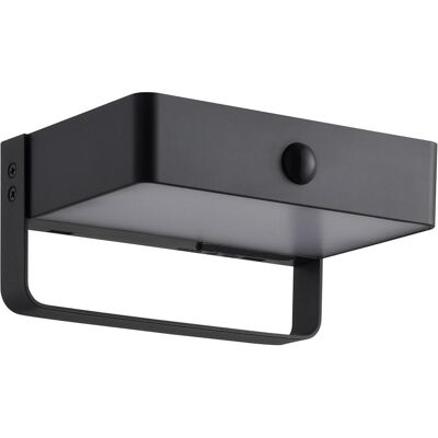 Nordlux, Gartenbeleuchtung, Nordlux-Buitenlamp-Saulio Solar-Oplaadbare wandlamp-Zwart (370 lm, IP44) Nordlux, Gartenbeleuchtung, Nordlux-Buitenlamp-Saulio Solar-Oplaadbare wandlamp-Zwart (370 lm, IP44)