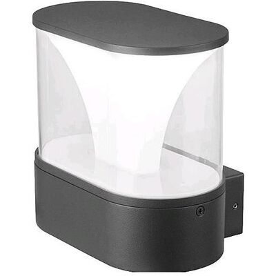 Böhmer, Gartenbeleuchtung, IP54 3000KLEDWandleuchte anthrazit 12,5W 34233 (900 lm, IP54) Böhmer, Gartenbeleuchtung, IP54 3000KLEDWandleuchte anthrazit 12,5W 34233 (900 lm, IP54)