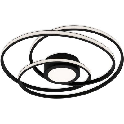 Briloner, Wandleuchte + Deckenleuchte, LED Deckenleuchte, schwarz, LED/26W (3200 lm) Briloner, Wandleuchte + Deckenleuchte, LED Deckenleuchte, schwarz, LED/26W (3200 lm)
