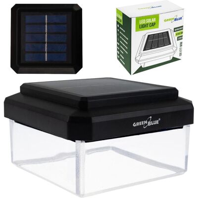 Greenblue, Gartenbeleuchtung, LED-Solarlampe für Pfosten GB128 WW Greenblue, Gartenbeleuchtung, LED-Solarlampe für Pfosten GB128 WW