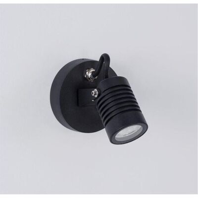 Nova Luce, Gartenbeleuchtung, FEND LED Wandleuchte Schwarz 5W IP65 Warmweiss 5x7x12cm 9971451 (IP65) Nova Luce, Gartenbeleuchtung, FEND LED Wandleuchte Schwarz 5W IP65 Warmweiss 5x7x12cm 9971451 (IP65)