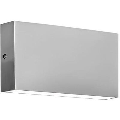 CMD, Gartenbeleuchtung, LED Wandaussenleuchte 2x5W Warmweiss IP54 Edelstahl CMD-9071 (755 lm, IP54) CMD, Gartenbeleuchtung, LED Wandaussenleuchte 2x5W Warmweiss IP54 Edelstahl CMD-9071 (755 lm, IP54)