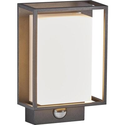 Nordlux, Gartenbeleuchtung, Nestor, Wandleuchte, Sens., Schwarz (550 lm, IP44) Nordlux, Gartenbeleuchtung, Nestor, Wandleuchte, Sens., Schwarz (550 lm, IP44)