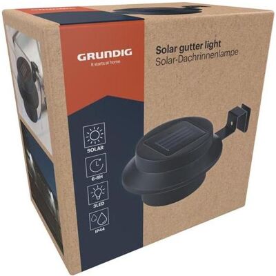 Grundig Gartenbeleuchtung, Solar-Dachrinnenlampe Ø12,5x6c (IP44) Grundig Gartenbeleuchtung, Solar-Dachrinnenlampe Ø12,5x6c (IP44)