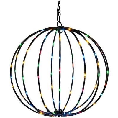 Saska Garden, Gartenbeleuchtung, Lampa Solarna Wisząca Kula 30cm 120 LED Multikolor (IP44) Saska Garden, Gartenbeleuchtung, Lampa Solarna Wisząca Kula 30cm 120 LED Multikolor (IP44)