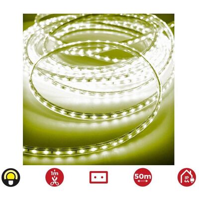 EDM, LED Streifen, Led trip roll 50m. 60 leds/m 4,2w/m yellow ip44 220-240v (Gelb, 5000 cm, Outdoor) EDM, LED Streifen, Led trip roll 50m. 60 leds/m 4,2w/m yellow ip44 220-240v (Gelb, 5000 cm, Outdoor)