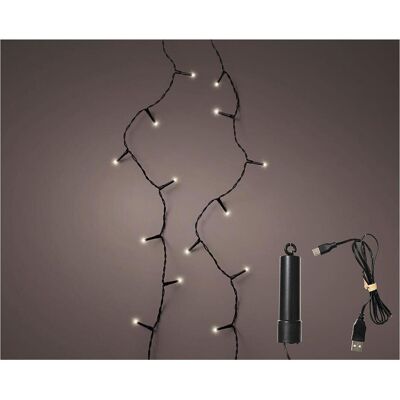 Lumineo, Lichterkette, Led Duracharge Basic Twinkle-Effekt Aussenl.742,5 (7.40 m) Lumineo, Lichterkette, Led Duracharge Basic Twinkle-Effekt Aussenl.742,5 (7.40 m)