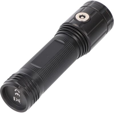 Magni, Taschenlampe, Stak ST096 STURM Batteriebetriebene LED-Taschenlampe, Schwarz, 2000 Lumen, 20 W (14 cm, 2000 lm) Magni, Taschenlampe, Stak ST096 STURM Batteriebetriebene LED-Taschenlampe, Schwarz, 2000 Lumen, 20 W (14 cm, 2000 lm)