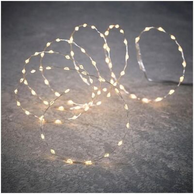 Allure, Lichterkette, Battery-Operated Wire Lamps Garland 90 LED White Flash Luca (1.44 m) Allure, Lichterkette, Battery-Operated Wire Lamps Garland 90 LED White Flash Luca (1.44 m)