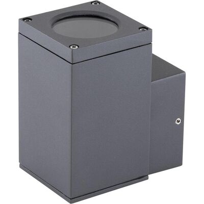 EVN 484016N - Wandanbauleuchte - Anthrazit - GU10 - 220-240V - IP54 EVN 484016N - Wandanbauleuchte - Anthrazit - GU10 - 220-240V - IP54