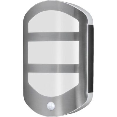 Osram, Gartenbeleuchtung, ENDURA STYLE PLATE Wall Sensor 12.5W Stainless Steel (650 lm, IP44) Osram, Gartenbeleuchtung, ENDURA STYLE PLATE Wall Sensor 12.5W Stainless Steel (650 lm, IP44)
