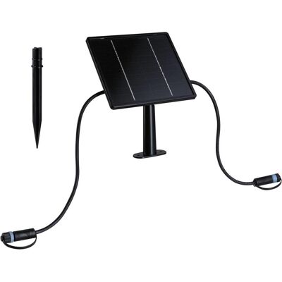 Paulmann, Gartenbeleuchtung, 94914 Beleuchtungssystem Plug & Shine Solarpanel Anthrazit (IP44) Paulmann, Gartenbeleuchtung, 94914 Beleuchtungssystem Plug & Shine Solarpanel Anthrazit (IP44)