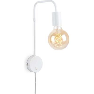 Briloner, Wandleuchte + Deckenleuchte, Bettleuchte, weiss, 1xE27 max. 10W (E27) Briloner, Wandleuchte + Deckenleuchte, Bettleuchte, weiss, 1xE27 max. 10W (E27)