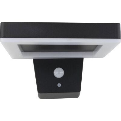 REV, Gartenbeleuchtung, LED Solar Wandleuchte Square schwarz (270 lm, IP44) REV, Gartenbeleuchtung, LED Solar Wandleuchte Square schwarz (270 lm, IP44)