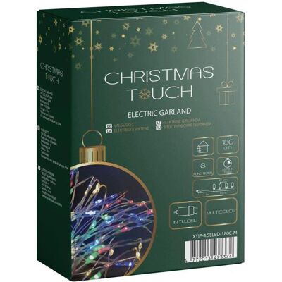 Christmas To, Lichterkette, Garland of light bulbs Christmas Touch Micro, 18 m,180 LED (18 m) Christmas To, Lichterkette, Garland of light bulbs Christmas Touch Micro, 18 m,180 LED (18 m)