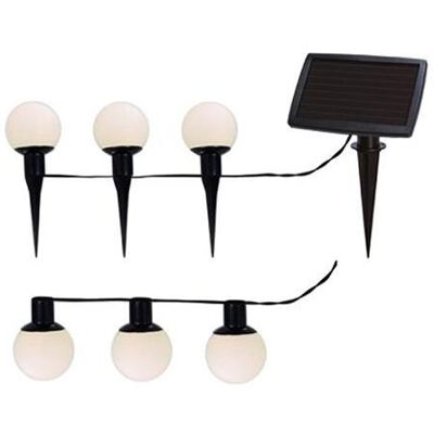 Scharnberger+Hasenbein, Lichterkette, 88876 LED-Solar-Lichterkette Ball Combo (5 m) Scharnberger+Hasenbein, Lichterkette, 88876 LED-Solar-Lichterkette Ball Combo (5 m)