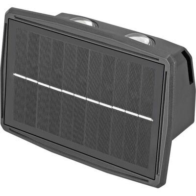 EDM, Gartenbeleuchtung, Wandleuchte 31826 Polycarbonat ABS 4 W 200 Lm LED Solar (3000 K) (200 lm, IP65) EDM, Gartenbeleuchtung, Wandleuchte 31826 Polycarbonat ABS 4 W 200 Lm LED Solar (3000 K) (200 lm, IP65)