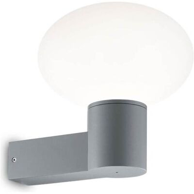Ideal lux, Gartenbeleuchtung, CLIO Wandleuchte E27 dimmbar Grau IP44 146782 (E27, IP44) Ideal lux, Gartenbeleuchtung, CLIO Wandleuchte E27 dimmbar Grau IP44 146782 (E27, IP44)