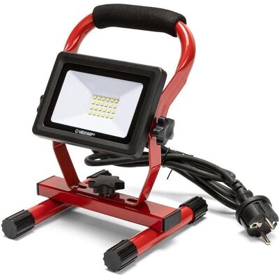 Velamp Arbeitslampe - 20W, 1600lm, IP65, Schwarz/Rot Velamp Arbeitslampe - 20W, 1600lm, IP65, Schwarz/Rot