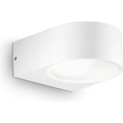 Ideal lux, Gartenbeleuchtung, IKO Wandleuchte E27 dimmbar Weiss IP54 018522 (E27, IP54) Ideal lux, Gartenbeleuchtung, IKO Wandleuchte E27 dimmbar Weiss IP54 018522 (E27, IP54)