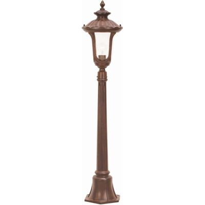Elstead Lighting Chicago Außenpfostenleuchte - Rostbraun IP44 E27 Elstead Lighting Chicago Außenpfostenleuchte - Rostbraun IP44 E27