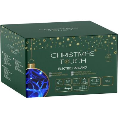 Christmas To, Lichterkette, Garland of light bulbs Christmas Touch, 9 m, blue (9 m) Christmas To, Lichterkette, Garland of light bulbs Christmas Touch, 9 m, blue (9 m)