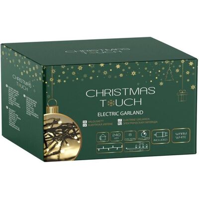 Christmas To, Lichterkette, Garland of light bulbs Christmas Touch, 18 m, warm white (18 m) Christmas To, Lichterkette, Garland of light bulbs Christmas Touch, 18 m, warm white (18 m)