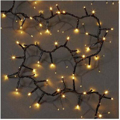 Hellum, Lichterkette, Led Lichterkette aussen Cluster I 23,98m 1200 LED Cluster Lichterkette warmweiss mit Timer I St (23.98 m) Hellum, Lichterkette, Led Lichterkette aussen Cluster I 23,98m 1200 LED Cluster Lichterkette warmweiss mit Timer I St (23.98 m)