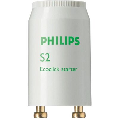 Philips Beleuchtung Zubehör, Starters S2 4-22W Ser 220-240V Wh 2Pf/10 Philips Beleuchtung Zubehör, Starters S2 4-22W Ser 220-240V Wh 2Pf/10