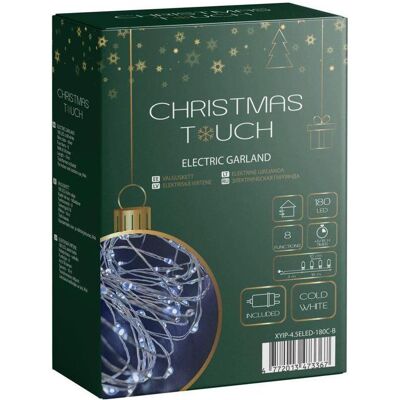 Christmas To, Lichterkette, Garland of light bulbs Christmas Touch Micro, 18 m, c180 LED (18 m) Christmas To, Lichterkette, Garland of light bulbs Christmas Touch Micro, 18 m, c180 LED (18 m)