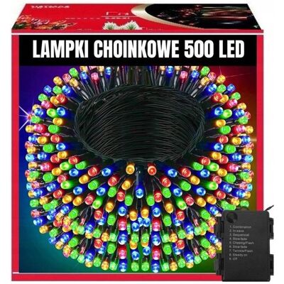 Extralink, Lichterkette, Weihnachtslichterkette 500 LED Für Innen Und Aussen Kaltes Weiss 32,7m (32.70 m) Extralink, Lichterkette, Weihnachtslichterkette 500 LED Für Innen Und Aussen Kaltes Weiss 32,7m (32.70 m)