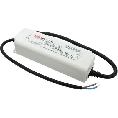 MeanWell, LED Streifen, IMPUL POWER SUPPLY LED 150W 12V 10A IP67 (19.10 cm, Outdoor) MeanWell, LED Streifen, IMPUL POWER SUPPLY LED 150W 12V 10A IP67 (19.10 cm, Outdoor)