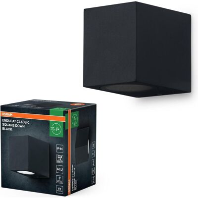 Osram, Gartenbeleuchtung, Endura Classic Square Down Black (GU10, IP44) Osram, Gartenbeleuchtung, Endura Classic Square Down Black (GU10, IP44)