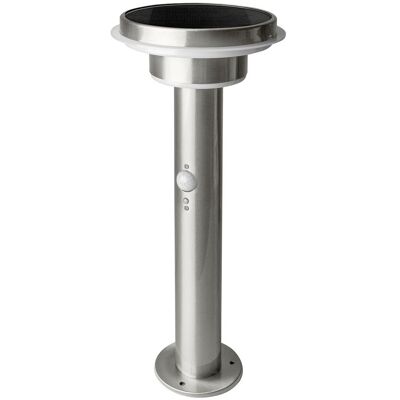 Osram, Gartenbeleuchtung, ENDURA STYLE SOLAR DOUBLE CIRCLE 40cm Post Sensor Double Circle 6W Stainless Steel (400 lm, IP44) Osram, Gartenbeleuchtung, ENDURA STYLE SOLAR DOUBLE CIRCLE 40cm Post Sensor Double Circle 6W Stainless Steel (400 lm, IP44)