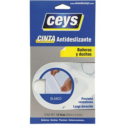 Marioinex, Klebeband, Rutschfeste Streifen für Badewannen (25 mm) Marioinex, Klebeband, Rutschfeste Streifen für Badewannen (25 mm)