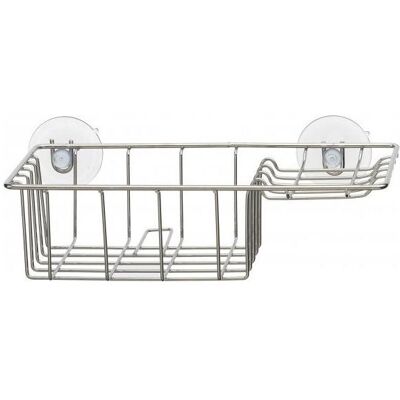 Axentia, Duschablage, Schwamm-/Seifenkorb (12 x 27 x 7 cm) Axentia, Duschablage, Schwamm-/Seifenkorb (12 x 27 x 7 cm)