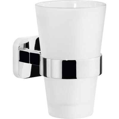 tesa, Zahnputzbecher, ELEGAANT Zahnputzbecher inkl. Klebelösung ohne Bohren tesa, Zahnputzbecher, ELEGAANT Zahnputzbecher inkl. Klebelösung ohne Bohren