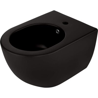 Deante Peonia Bidet - Wandmontiert Keramik Schwarz Deante Peonia Bidet - Wandmontiert Keramik Schwarz