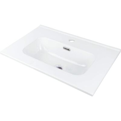 Deante, Waschbecken, Keramik-Einbauwaschbecken mit Platz für eine Armatur - 60 cm (600 mm) Deante, Waschbecken, Keramik-Einbauwaschbecken mit Platz für eine Armatur - 60 cm (600 mm)