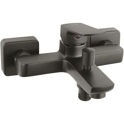 FERRON, Duscharmatur + Badewannenarmatur, Bathroom mixer Lippi Ecologica, black FERRON, Duscharmatur + Badewannenarmatur, Bathroom mixer Lippi Ecologica, black